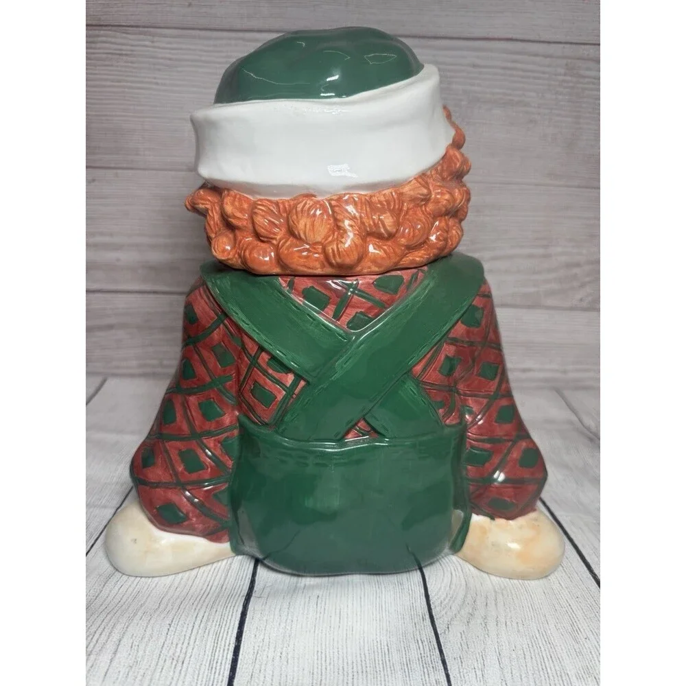 VINTAGE RAGGEDY ANN & ANDY COOKIE JARS SAKURA CHINA 1998